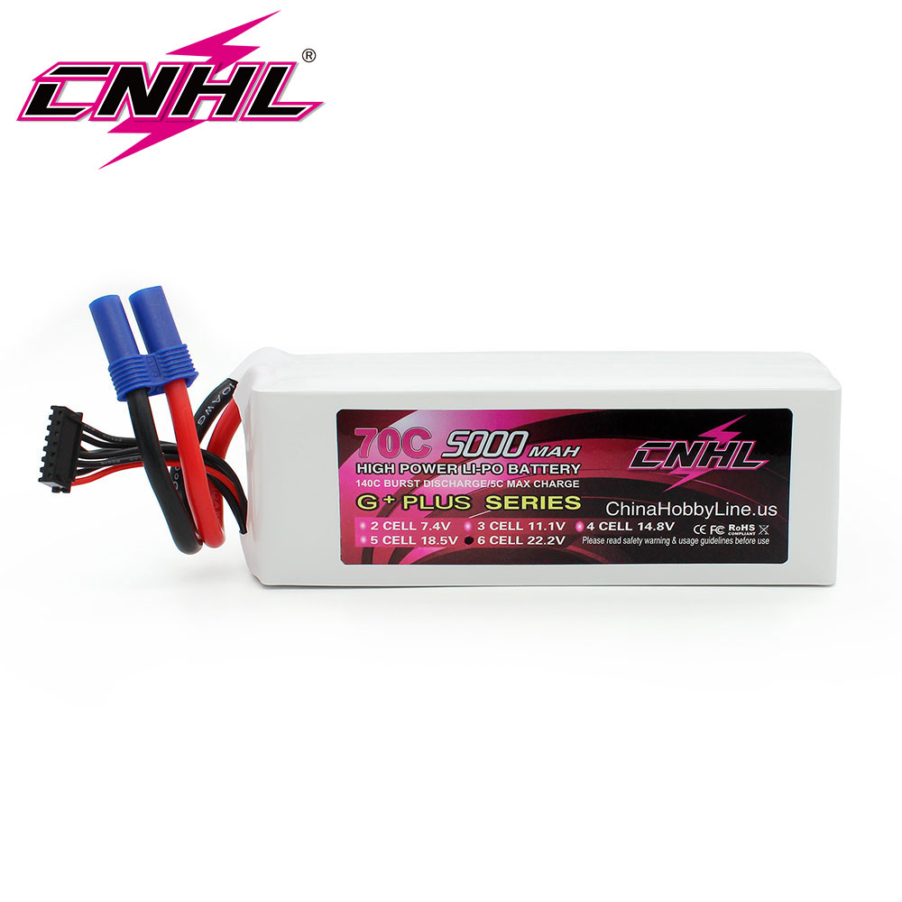 6S Lipo Battery 22.2V 5000Mah - Аккумулятор CNHL Lipo 6S 22,2 в