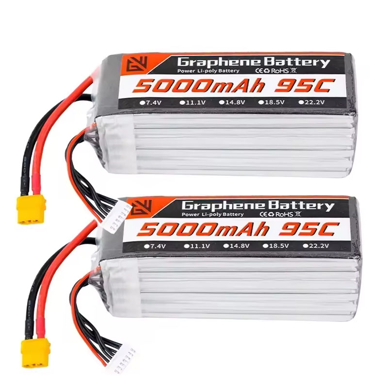 6S Lipo Battery 22.2V 5000Mah - Lipo Батарея 6S 5000 мАч XT60