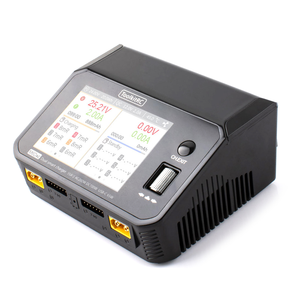 Зарядное устройство ToolkitRC  – обзор и цена Toolkitrc M6Dac Smart Charger