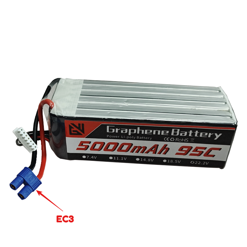Аккумулятор LiPo 95C высокой е – обзор и цена 6S Lipo Battery 22.2V 5000Mah