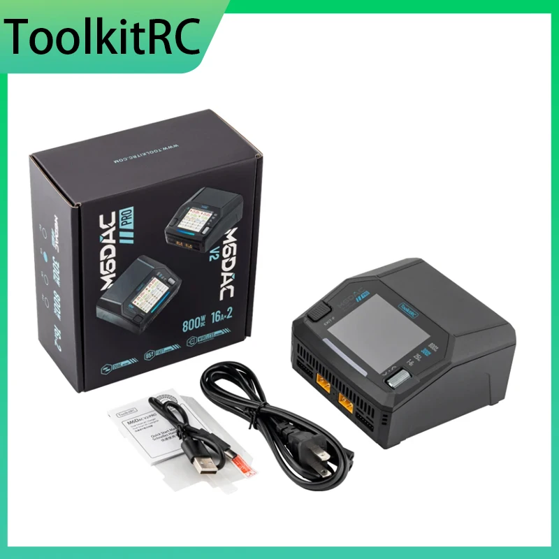 ToolkitRC M6DAC V2 M6DAC Pro Д – обзор и цена Toolkitrc M6Dac Smart Charger
