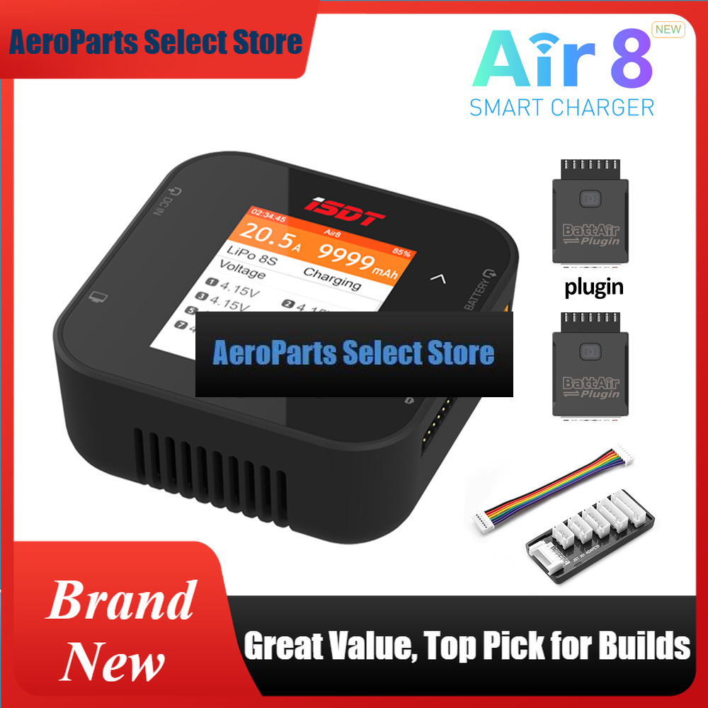Зарядное устройство-балансир A – обзор и цена Isdt Air8 8S Lipo Charger