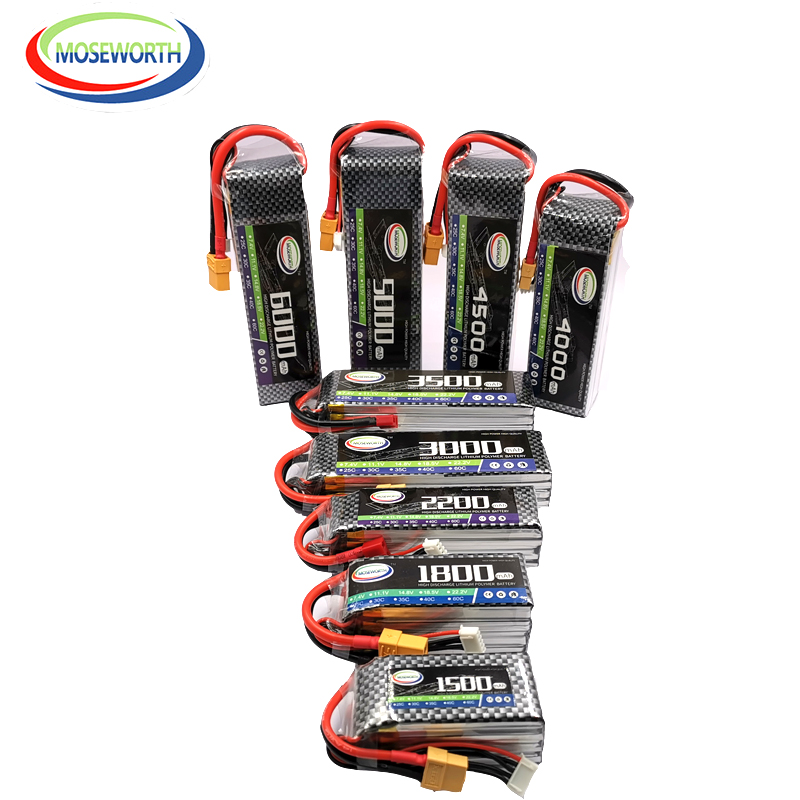 2S 3S 4S 6S RC LiPo Аккумулято – обзор и цена 4S Lipo Battery 14.8V 6000Mah
