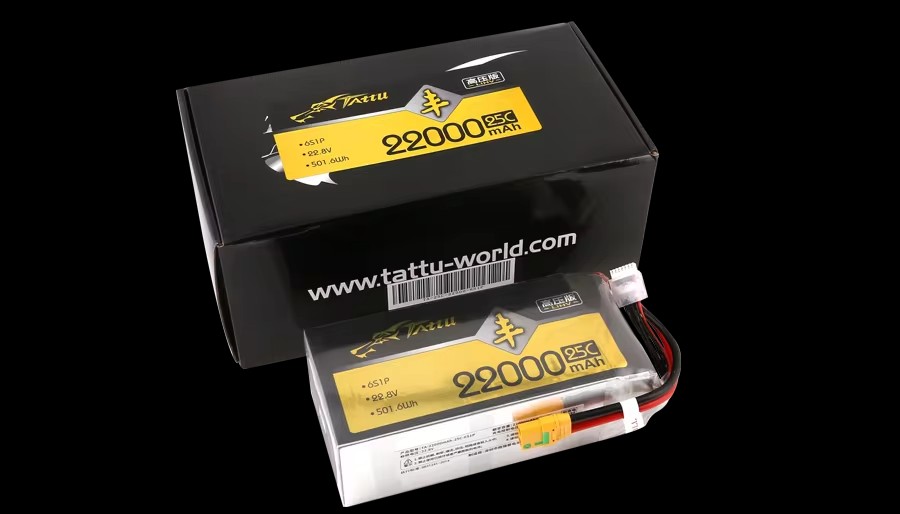 Новый аккумулятор TATTU UAV HV – обзор и цена Tattu 6S 22000Mah Lipo Battery