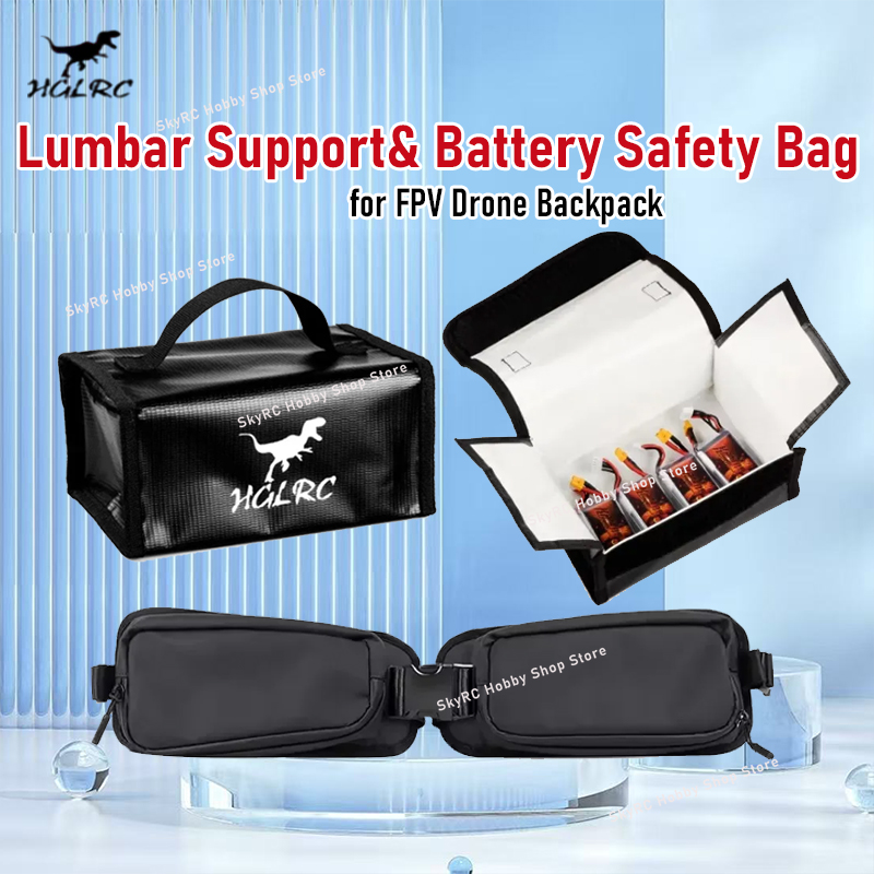 HGLRC Поясничная поддержка и з – обзор и цена Lipo Battery Fireproof Safety Charge Box