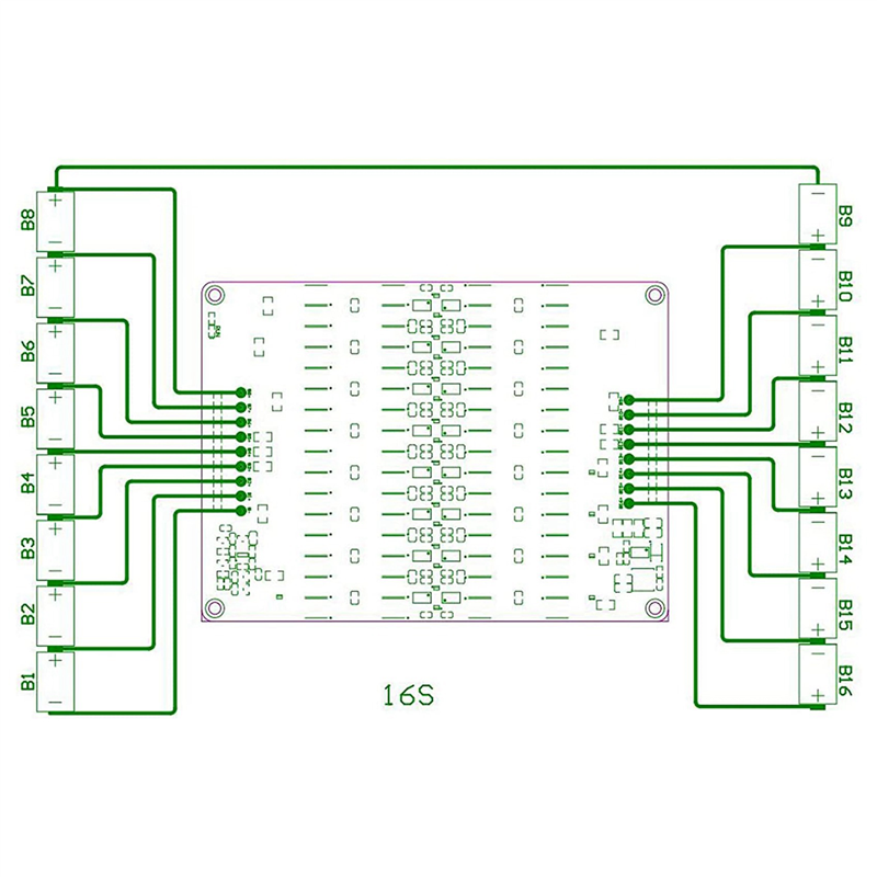 4X 12S 13S 14S 15S 16S активны – обзор и цена 12S Lipo Battery Balancing Board