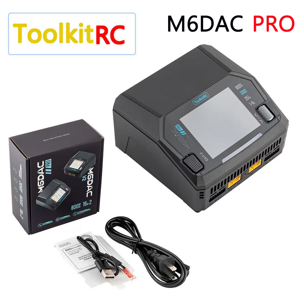 Зарядное устройство ToolkitRC  – обзор и цена Toolkitrc M6Dac Smart Charger